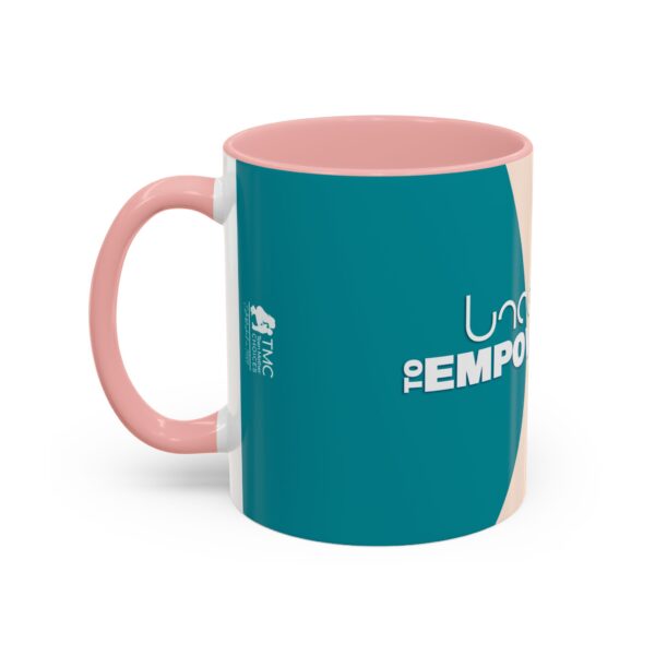 TMC Colorful "Uncertainty to Empowerment" mug | Accent Coffee Mug 11oz or 15oz - Image 7