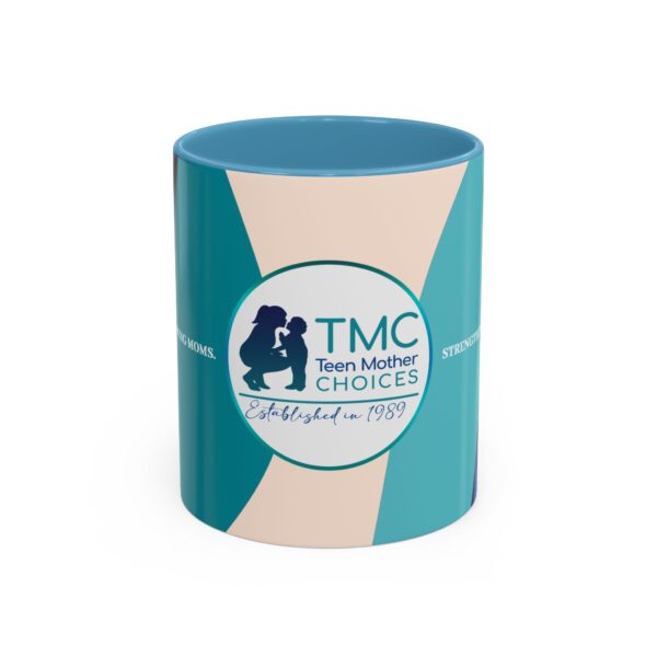TMC Blue Swirl logo mug | Accent Coffee Mug 11oz or 15oz - Image 17