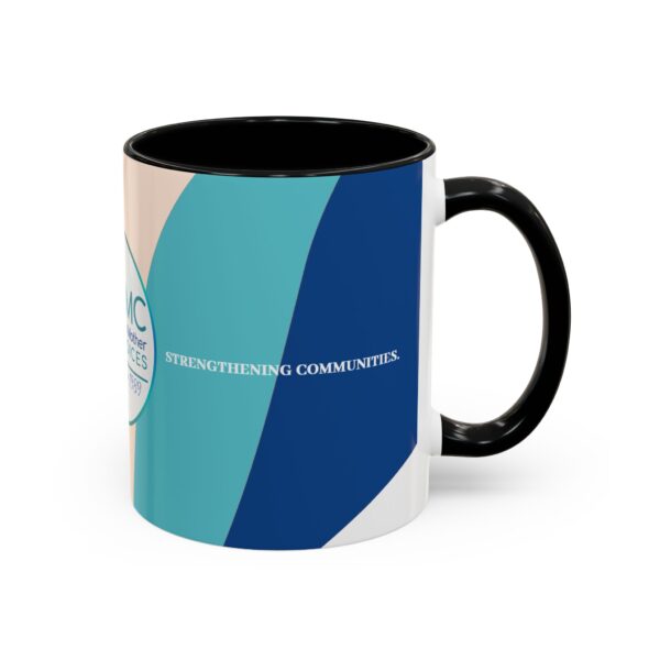 TMC Blue Swirl logo mug | Accent Coffee Mug 11oz or 15oz - Image 26