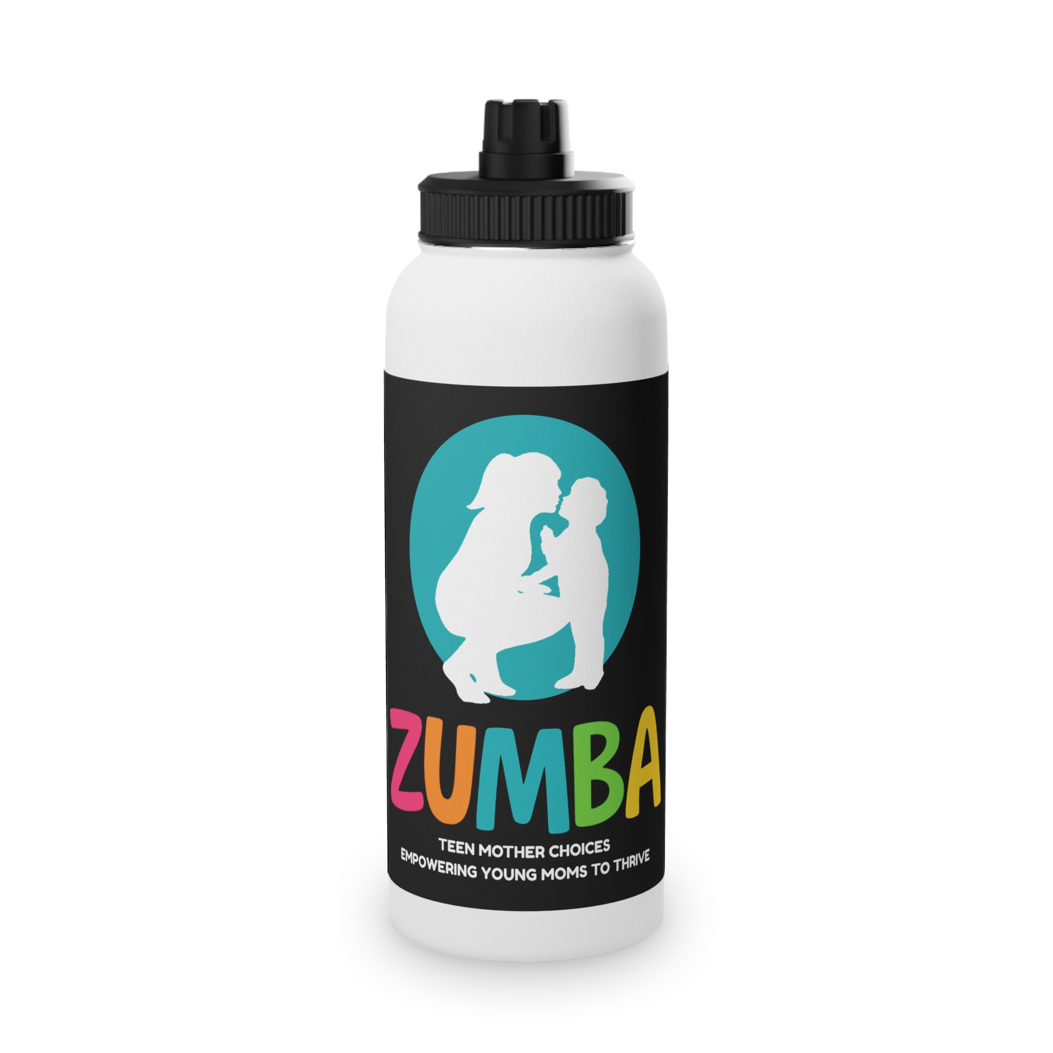 Zumba Teen Mother Choices Stainless Steel Sports Water Bottle - Image 13
