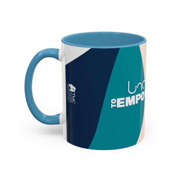 TMC Blue "Uncertainty to Empowerment" mug | Accent Coffee Mug 11oz or 15oz - Image 19