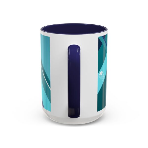 #ThisisTMC blue logo mug | Accent Coffee Mug 11oz or 15oz - Image 12