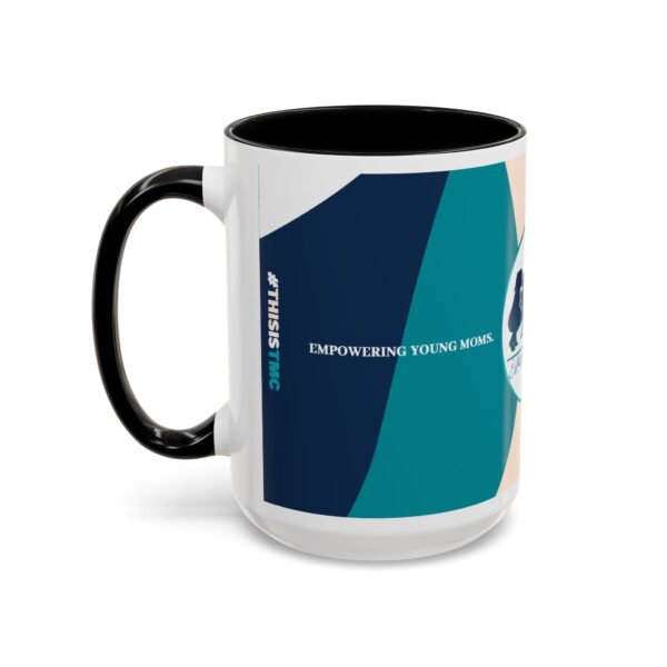 TMC Blue Swirl logo mug | Accent Coffee Mug 11oz or 15oz - Image 31