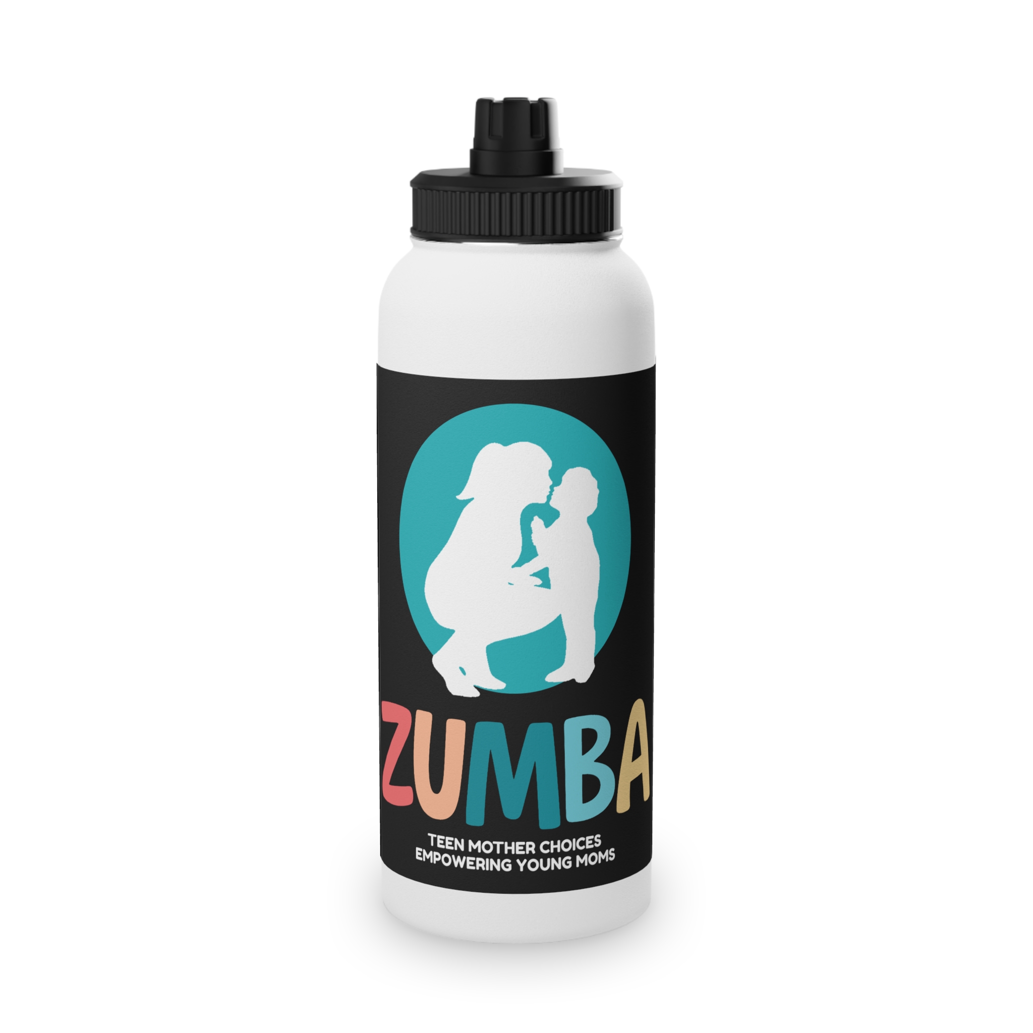 Zumba Teen Mother Choices Stainless Steel Sports Water Bottle - Image 13