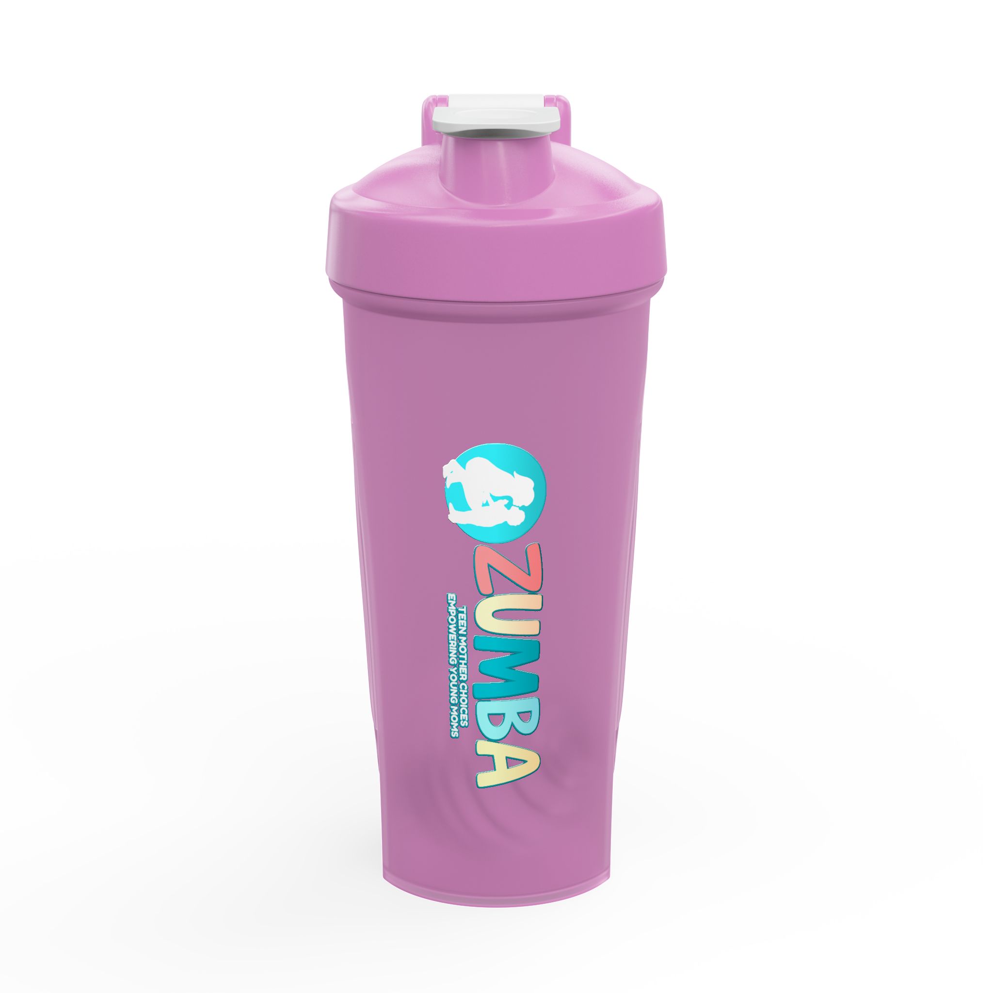 Zumba Logo Protein Shaker Bottle – Colorful Fitness Shaker for Gym & Dance Workouts - Image 3