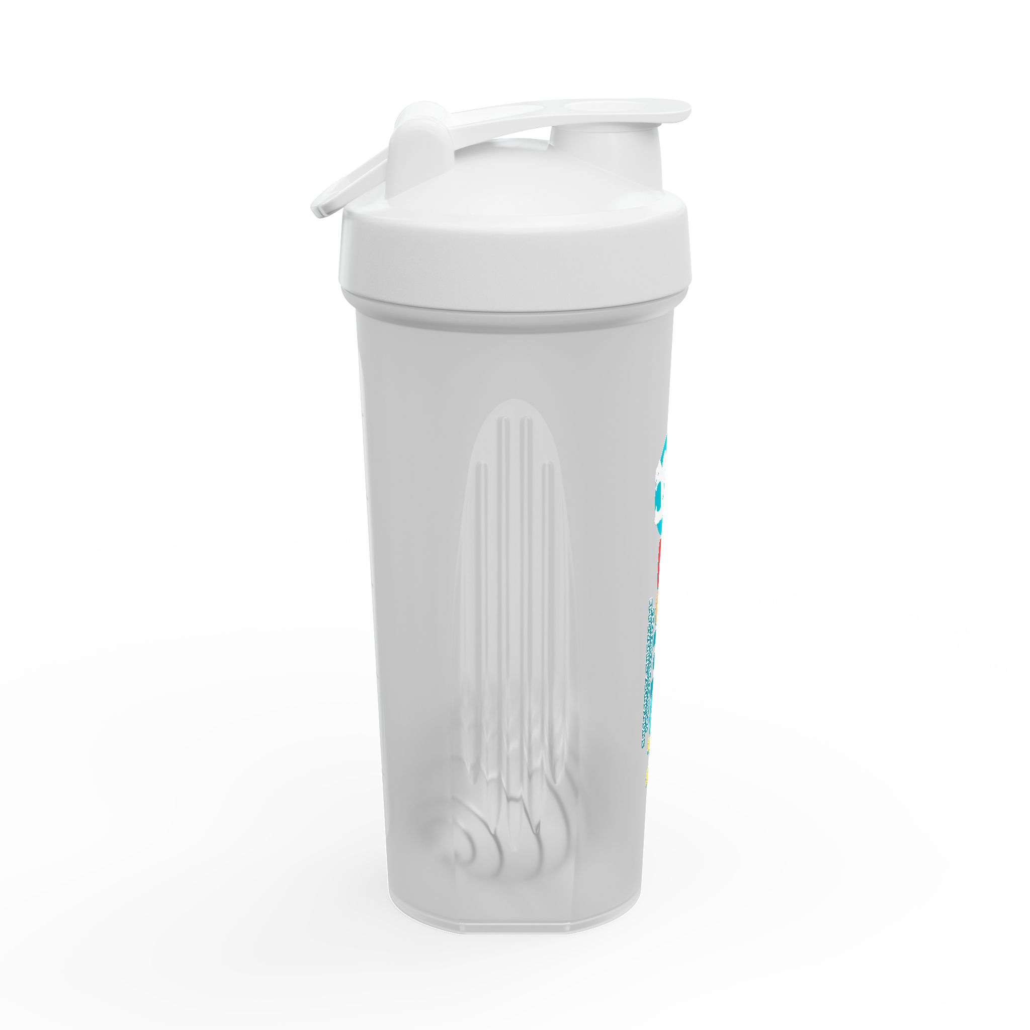 Zumba Logo Protein Shaker Bottle – Colorful Fitness Shaker for Gym & Dance Workouts - Image 2