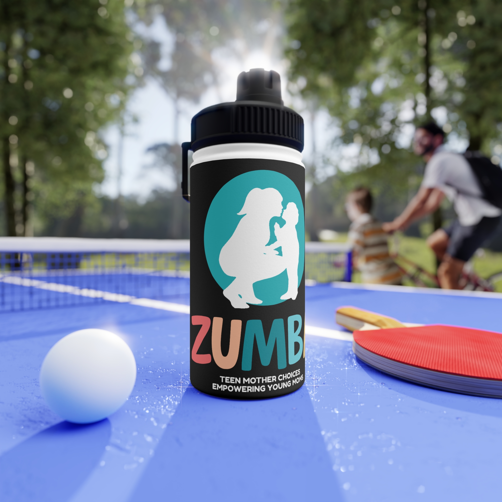 Zumba Teen Mother Choices Stainless Steel Sports Water Bottle