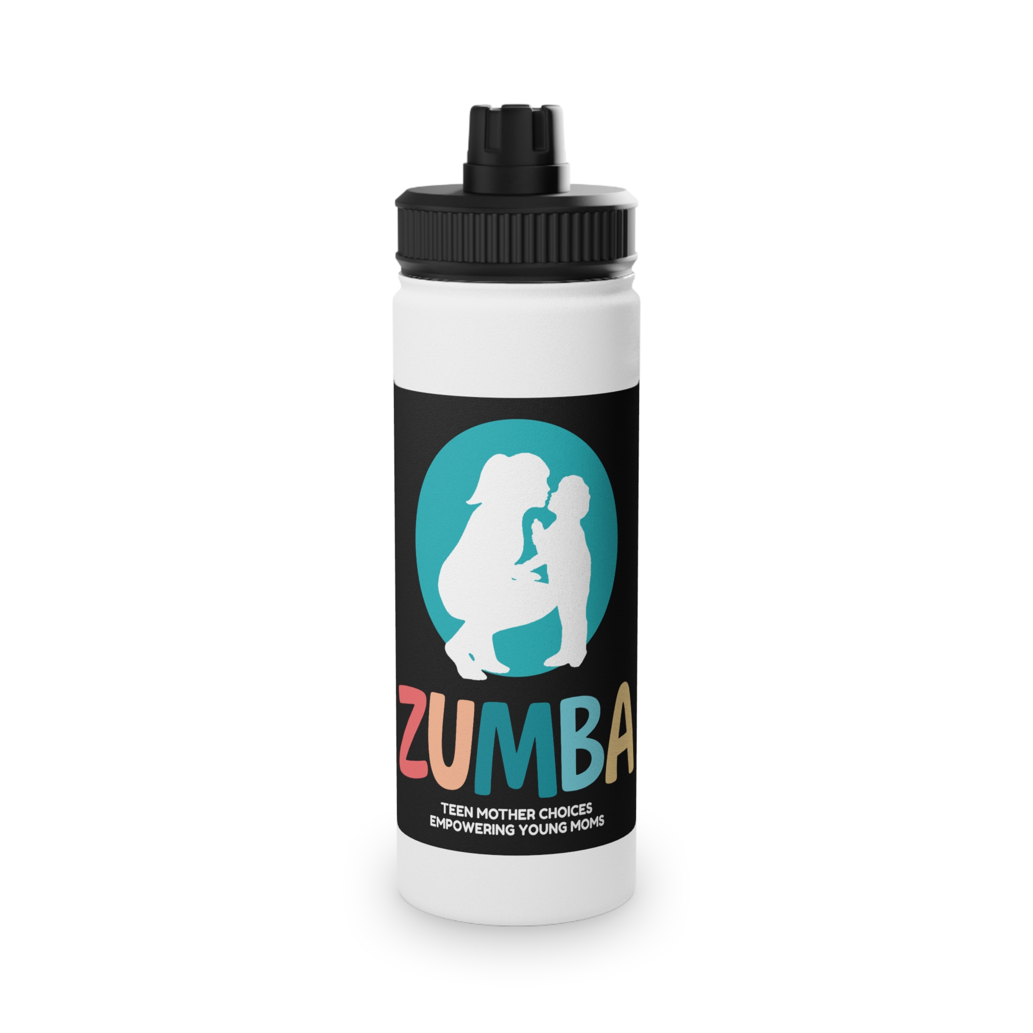 Zumba Teen Mother Choices Stainless Steel Sports Water Bottle - Image 7